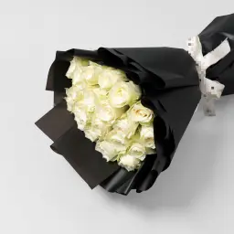 جورى العافية البيضاء بتغليف أسود